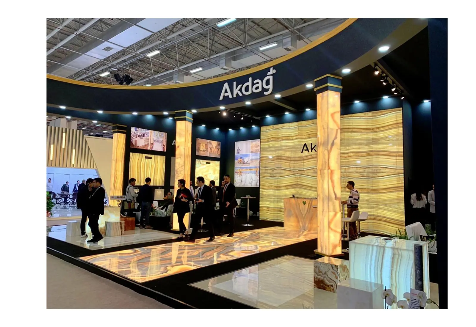 Realisierter Messestand Akdağ